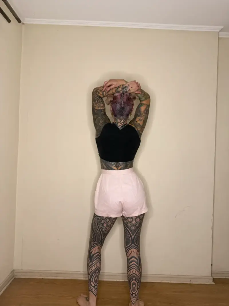 Shorts de mujer color rosa claro - 2