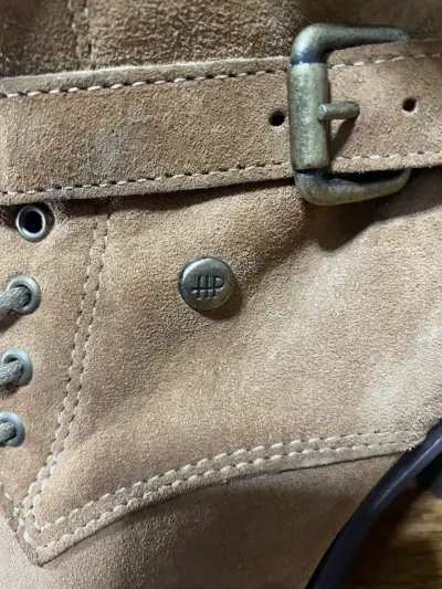 Botines de gamuza con forro de lana para mujer - miniatura 4