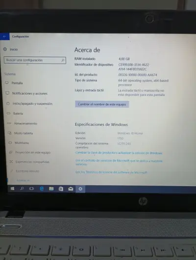 Notebook HP Intel Core i3 4GB RAM 500GB HDD - miniatura 1
