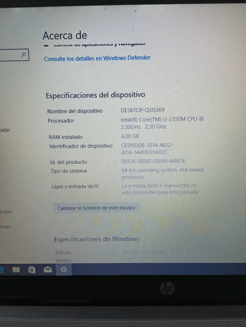 Notebook HP Intel Core i3 4GB RAM 500GB HDD - 2