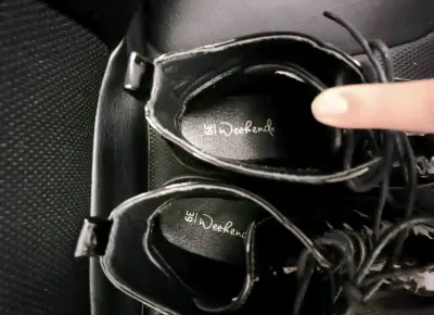 Botines de charol negro Weekend talla 39 - miniatura 1