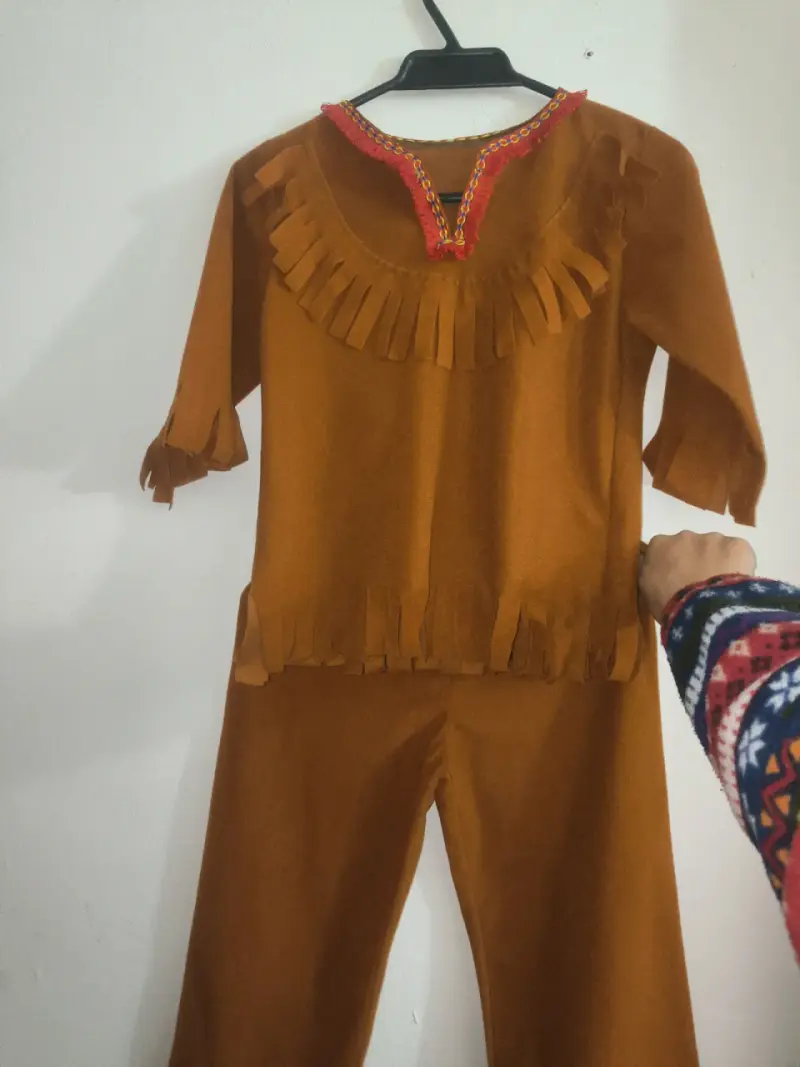 Disfraz de indio para niño con flecos 😍😍😍 - 1