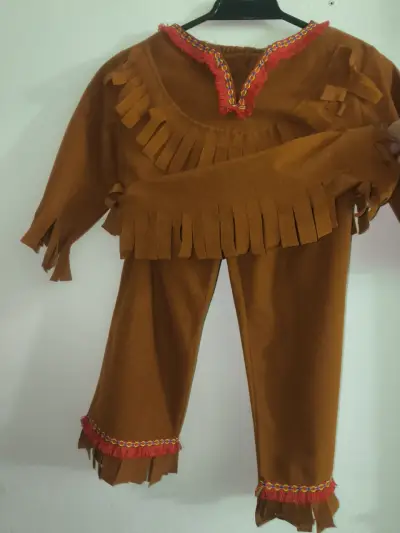 Disfraz de indio para niño con flecos 😍😍😍 - miniatura 4