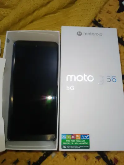 Smartphone Motorola Moto G56 5G en caja - miniatura 1