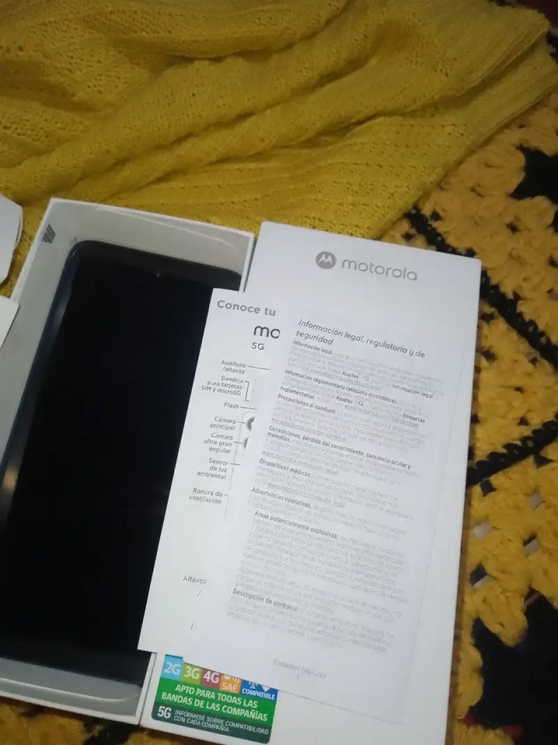 Smartphone Motorola Moto G56 5G en caja - 3