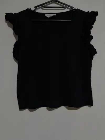 Polera de mujer con volantes en mangas - miniatura 5