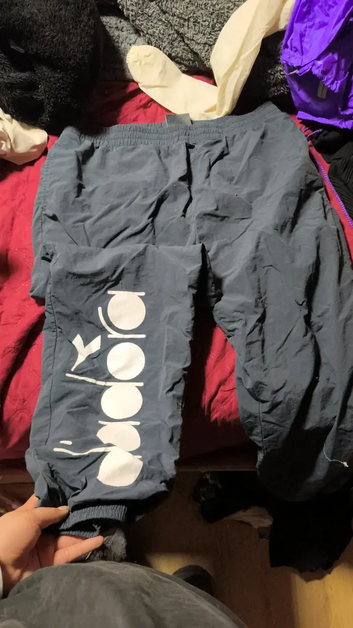 Pantalones deportivos unisex azul oscuro