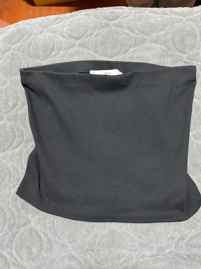 Top strapless negro MNG