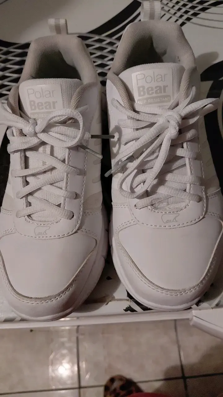 Zapatillas blancas Polar Bear antideslizantes 37