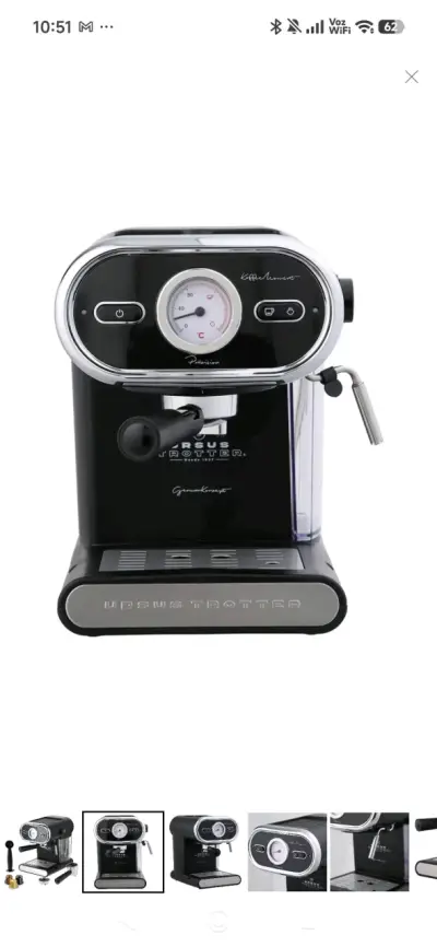 Cafetera espresso Ursus Trotter con accesorios - miniatura 2