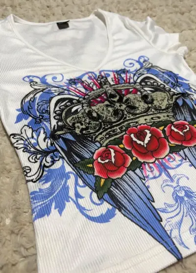 Polera Y2K Crown & Roses - miniatura 4