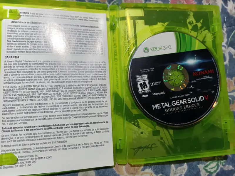 Metal Gear Solid V Ground Zeroes para Xbox 360 - 3