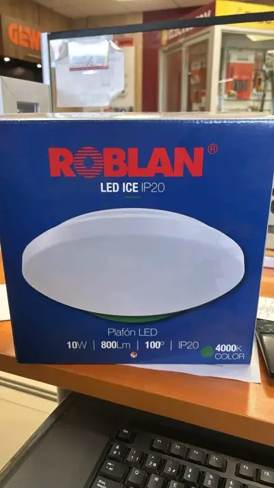 Plafón LED Roblan 10W 4000K IP20 - miniatura 1