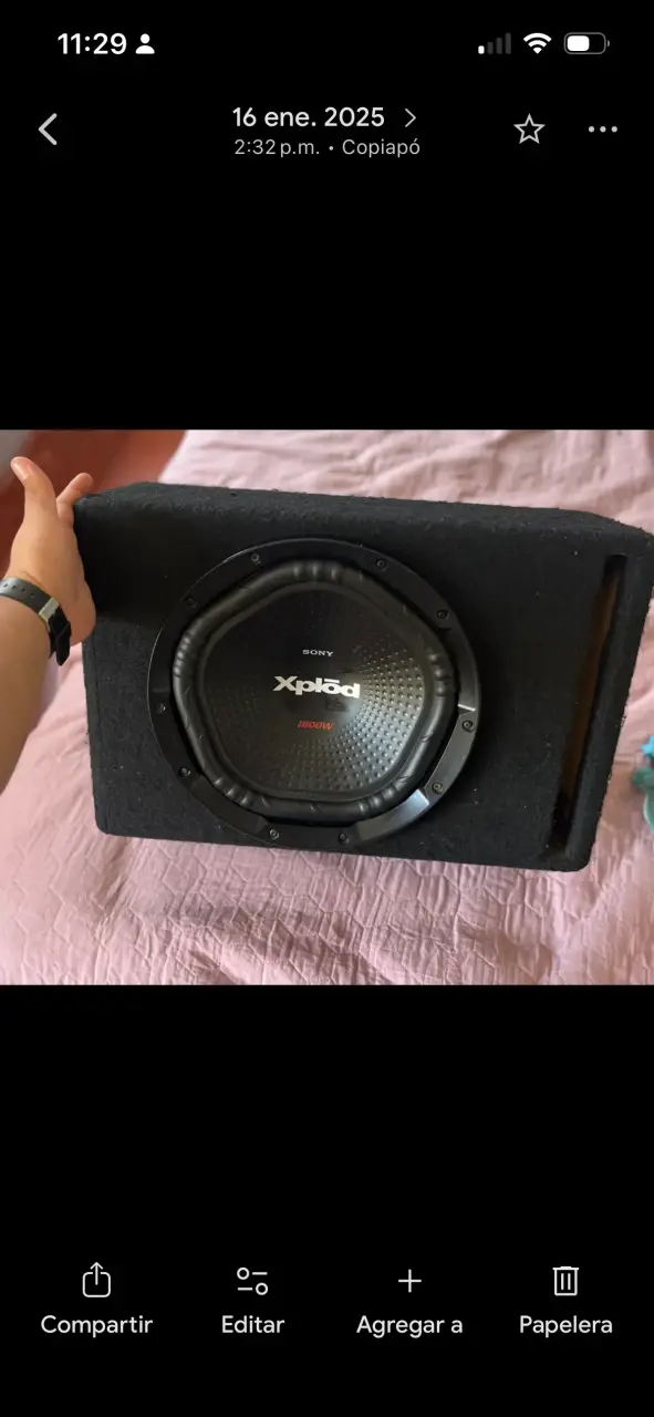 Subwoofer Sony Xplod 1800W con Amplificador - 1