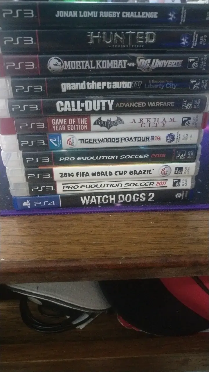 Lote de juegos PS3 y PS4 variados