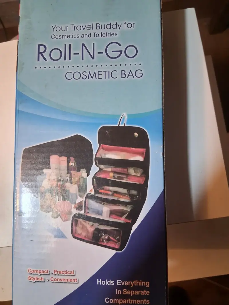 Bolso cosmético Roll-N-Go con compartimentos - 3