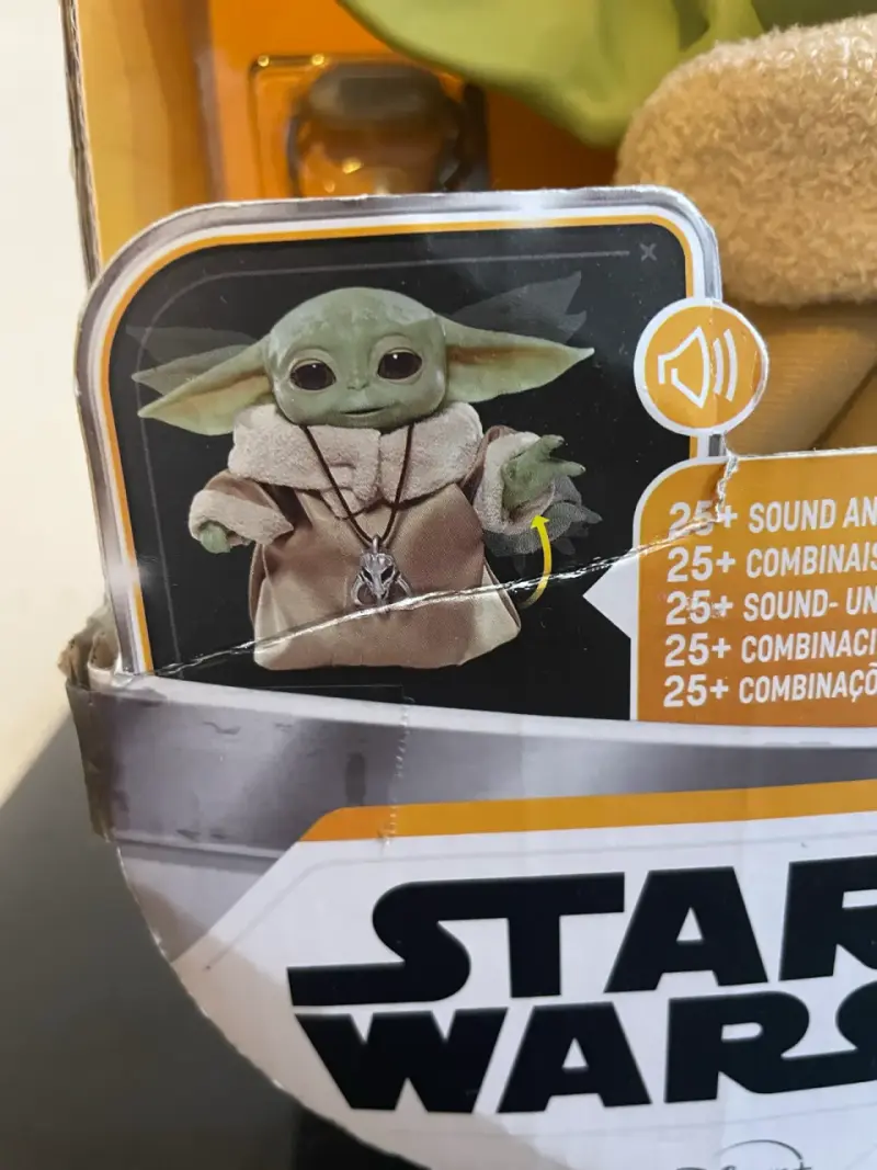 Muñeco animatrónico Baby Yoda Star Wars / Grogu - 4