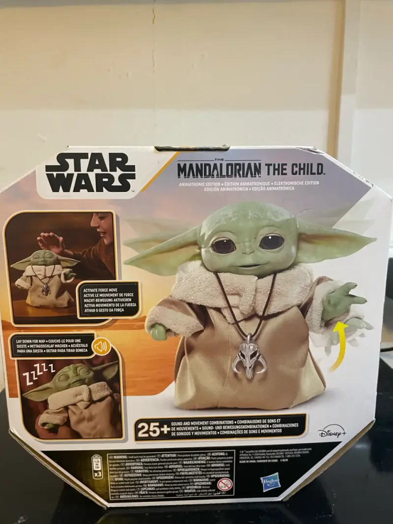 Muñeco animatrónico Baby Yoda Star Wars / Grogu - 5