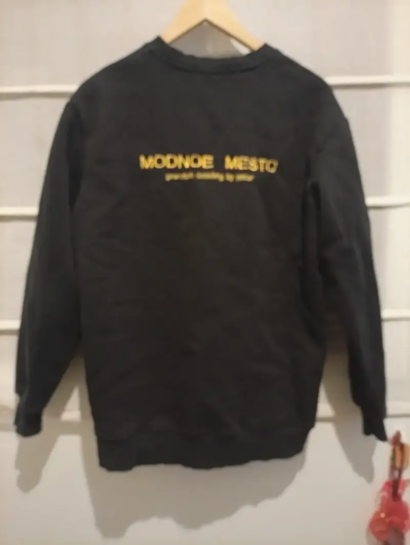 Polerón negro con capucha 'I'm Sorry' - 6