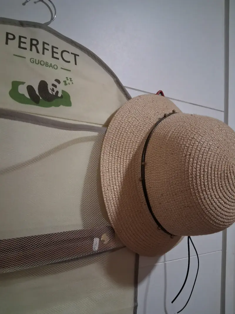 Sombrero de paja beige talla L - 2