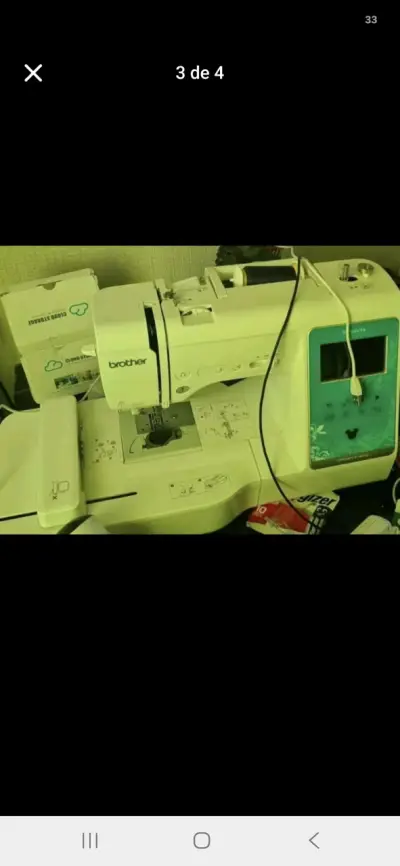 Máquina de bordar y coser Brother NV970L WiFi - miniatura 2