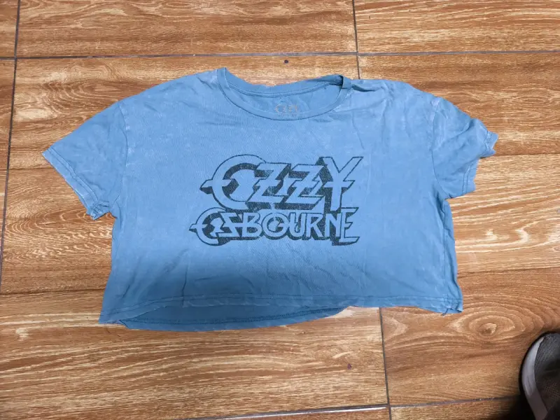 Polera azul Ozzy Osbourne