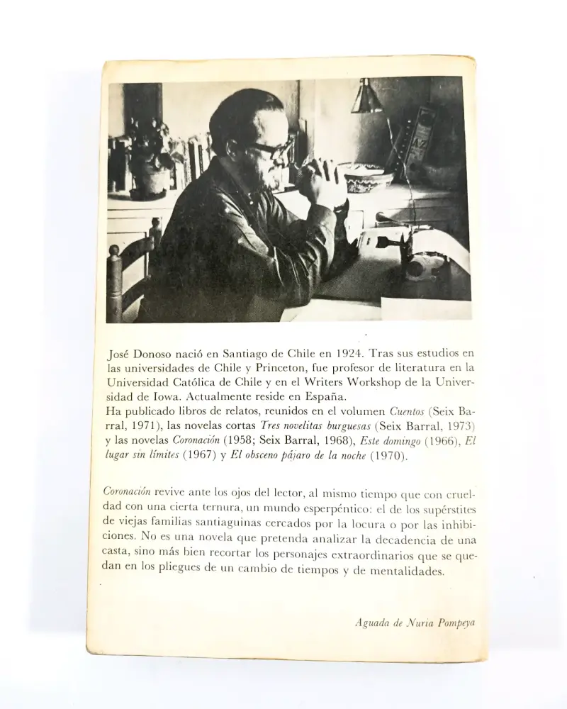 Coronación - José Donoso. - 2