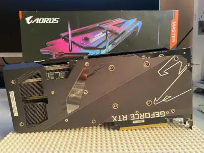 RTX 3080 Aorus Master 10gb - miniatura 2