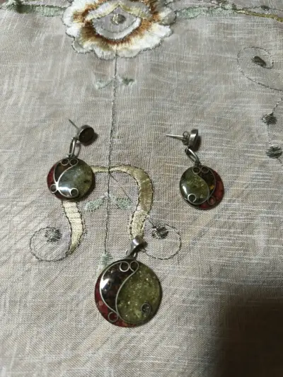 Conjunto de joyería artesanal - miniatura 1