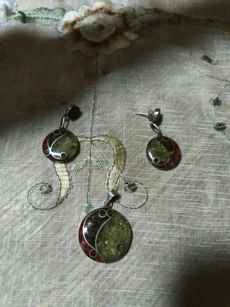 Conjunto de joyería artesanal - 3
