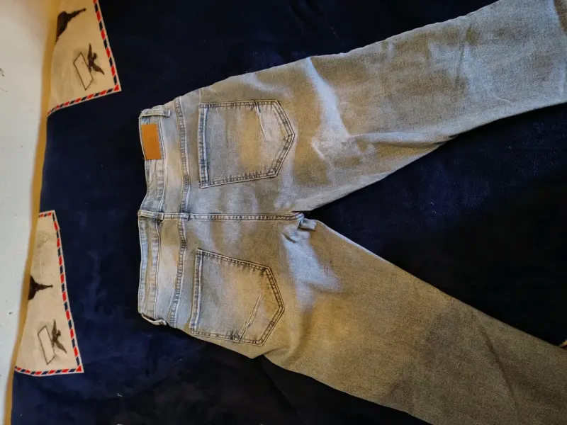 Jeans desgastados azul claro Barcliff para hombre - 3