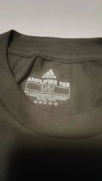 Polera Adidas Amplifier Tee Negra - miniatura 2