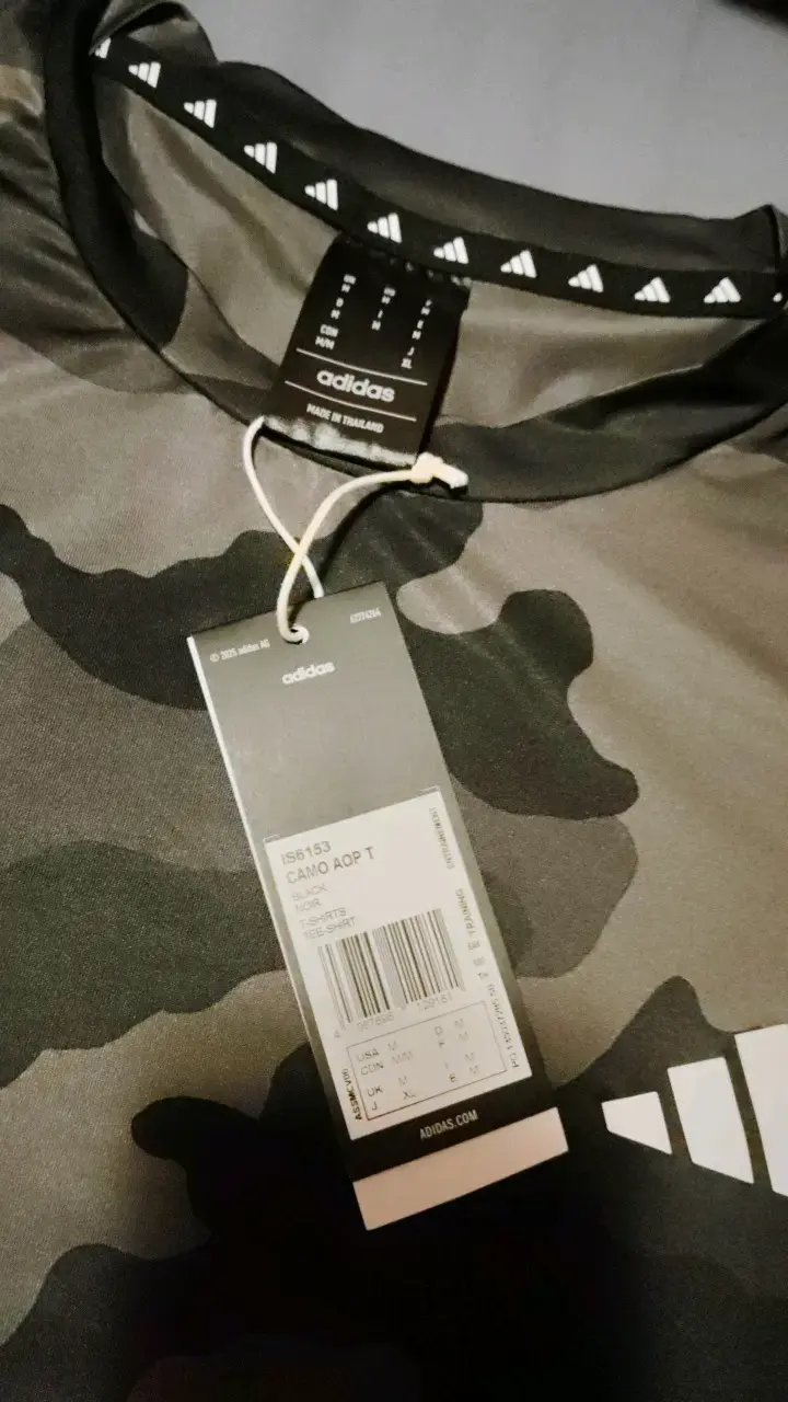 Polera deportiva camuflaje Adidas - 2