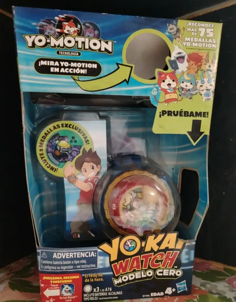 Reloj Yo-Kai Watch Modelo Cero con Medallas