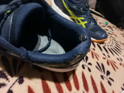 Asics Gel Rocket azul y verde - miniatura 2