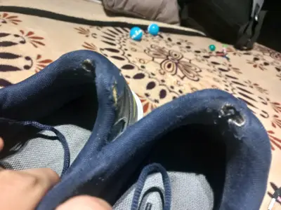 Asics Gel Rocket azul y verde - miniatura 3