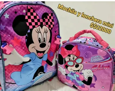Set de mochila y lonchera Minnie Mouse - miniatura 1