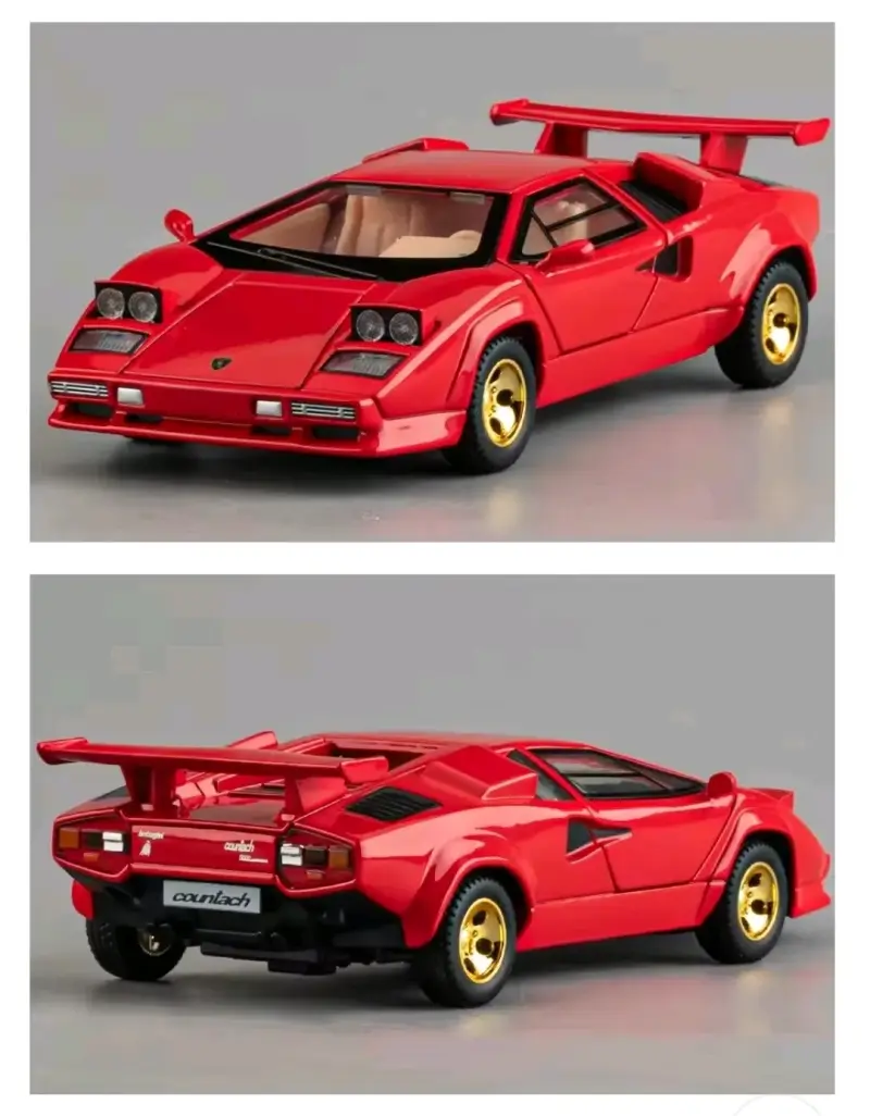 Auto Lamborghini Countach rojo 1:32 - 2