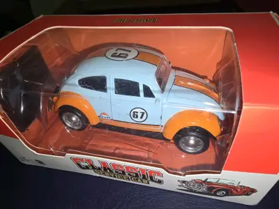 Auto Metal Escarabajo Volkswagen GULF  Esc 1:32 - miniatura 2