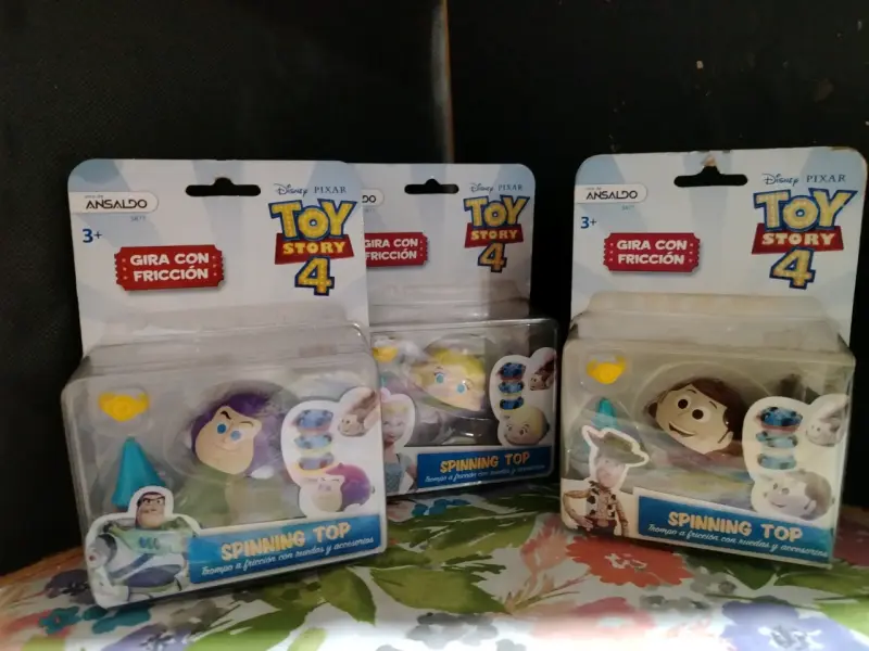 Trompos Toy Story 4 con Fricción Ansaldo - 1