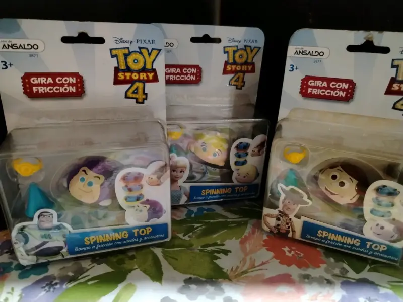 Trompos Toy Story 4 con Fricción Ansaldo - 2