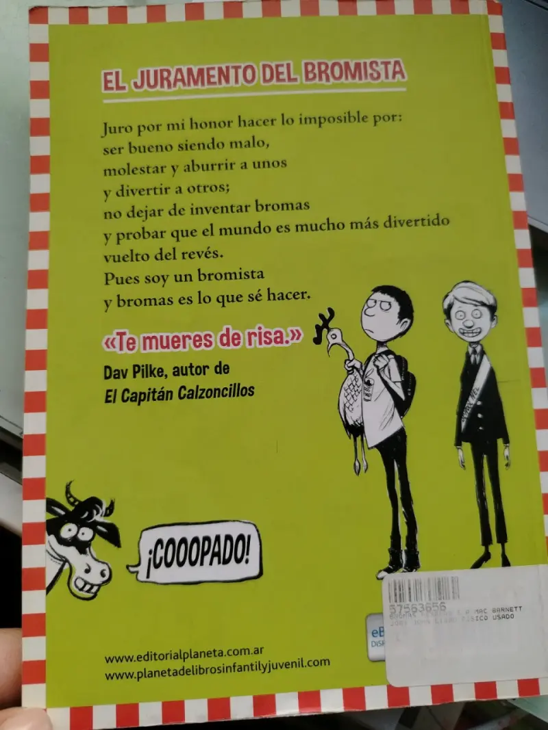 Libro Broma Pesadas S.A. por Jory John y Mac Barnett - 2