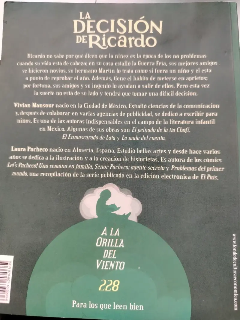Libro La Decisión de Ricardo por Vivian Mansour - 2