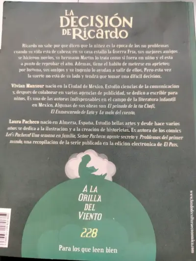 Libro La Decisión de Ricardo por Vivian Mansour - miniatura 2