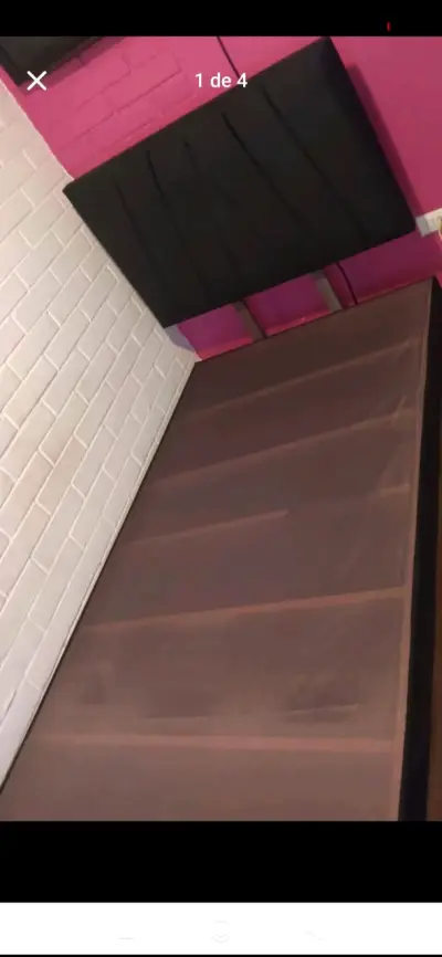 Cama con colchón de una plaza en buen estado - miniatura 2
