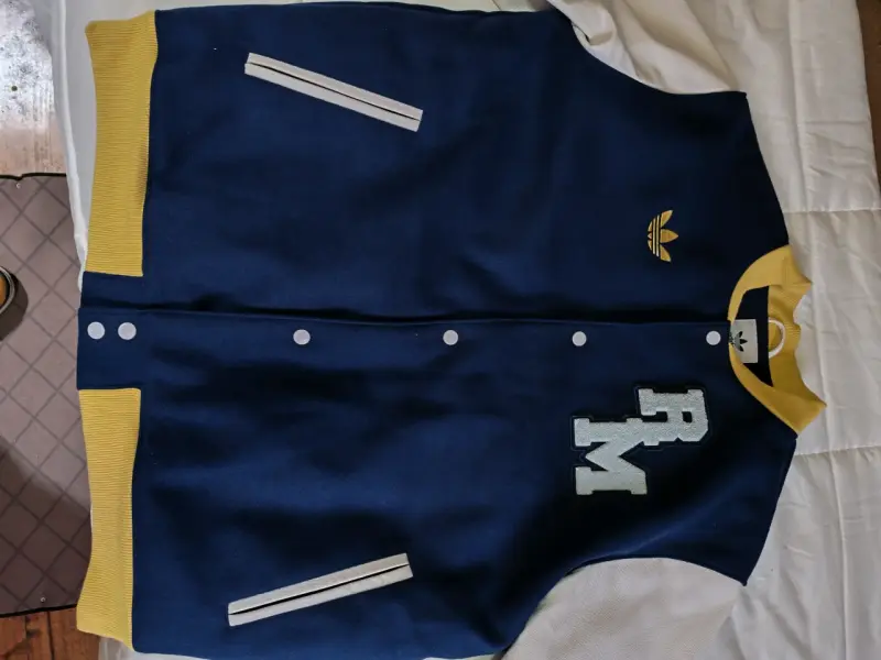 Chaqueta Varsity Real Madrid Azul y Blanca - 5