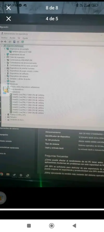 Computador de Escritorio LG con Monitor y Teclado - miniatura 3