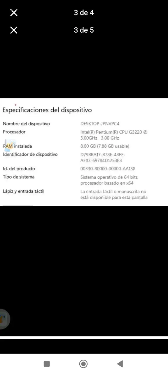 Computador de Escritorio LG con Monitor y Teclado - 4