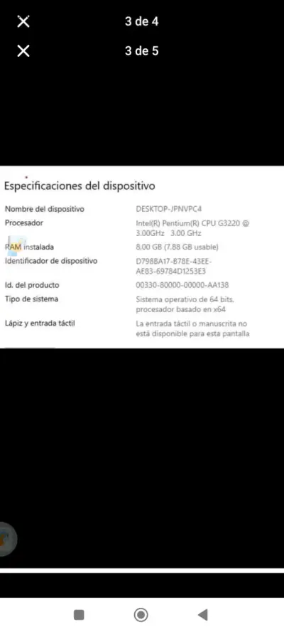 Computador de Escritorio LG con Monitor y Teclado - miniatura 4