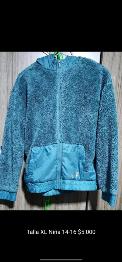 Chaqueta Polar Azul Niña XL - miniatura 1